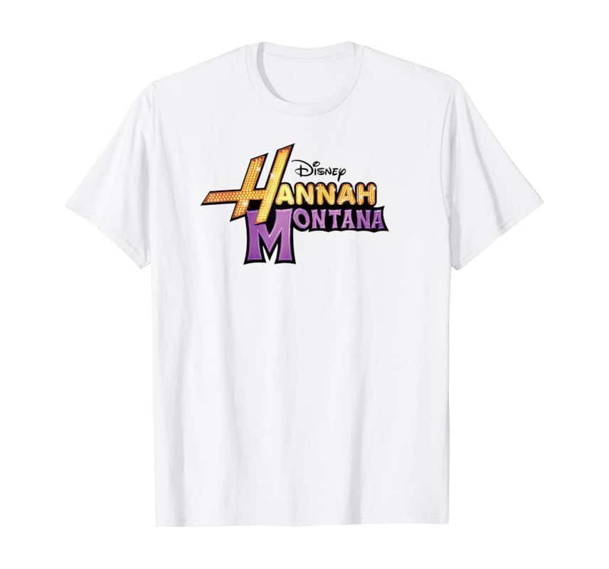 Disney Hannah Montana Logo T-Shirt T-Shirt | Amazon (US)