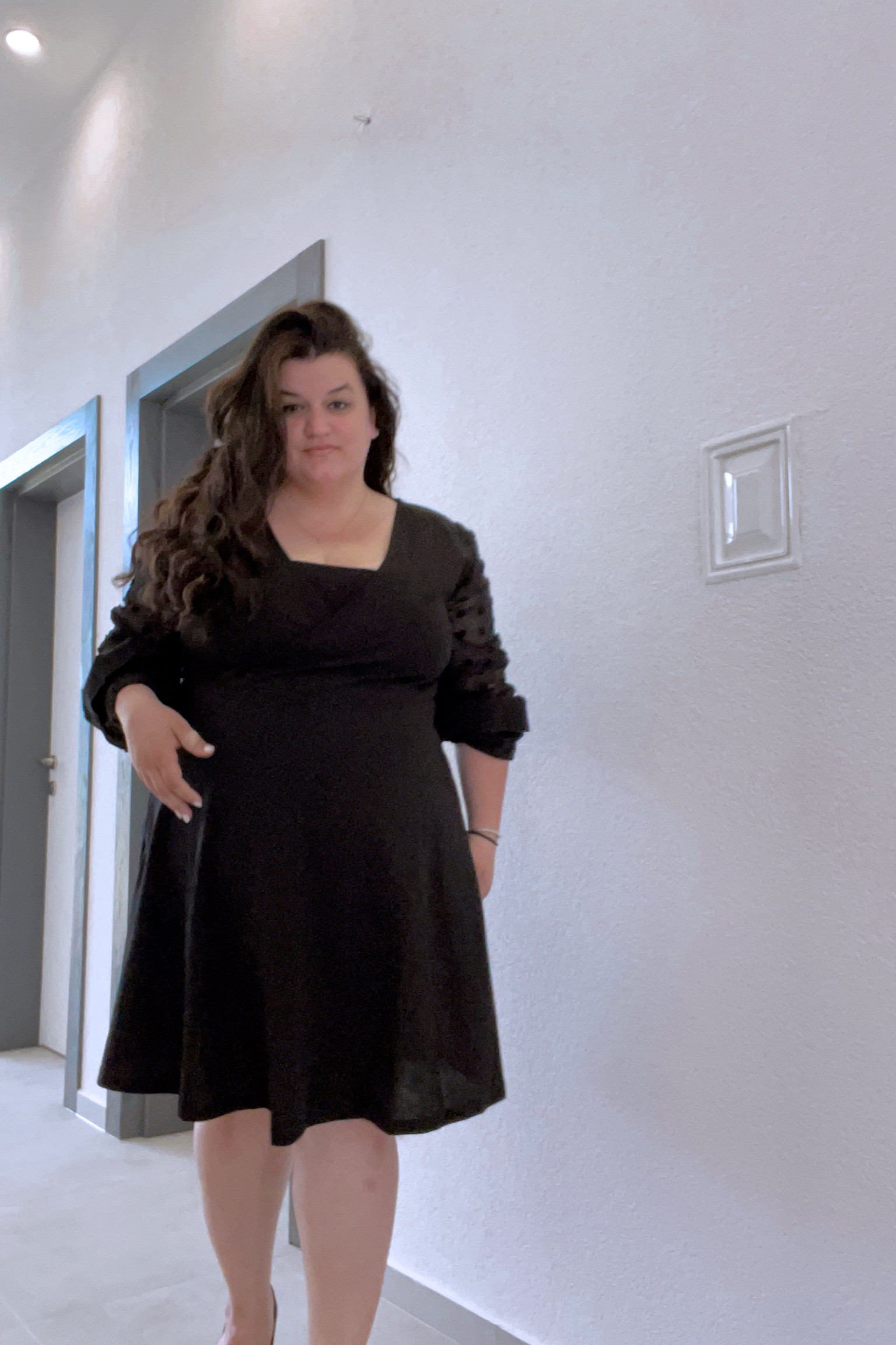 Walmart find
This black dress can be worn for so many everyday events and occasions. First day of school, teacher outfit, concert goer, and wedding guest dress 

#LTKworkwear #LTKunder50 #LTKcurves