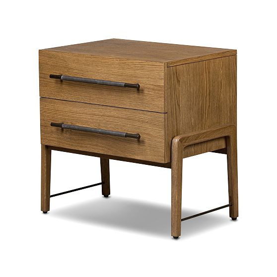 Magnolia Nightstand, Amber Oak, 27.75 | West Elm (US)