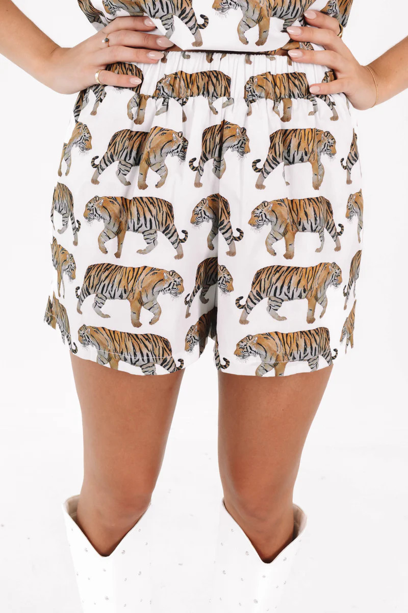 School Pride Shorts - Tigers | The Impeccable Pig
