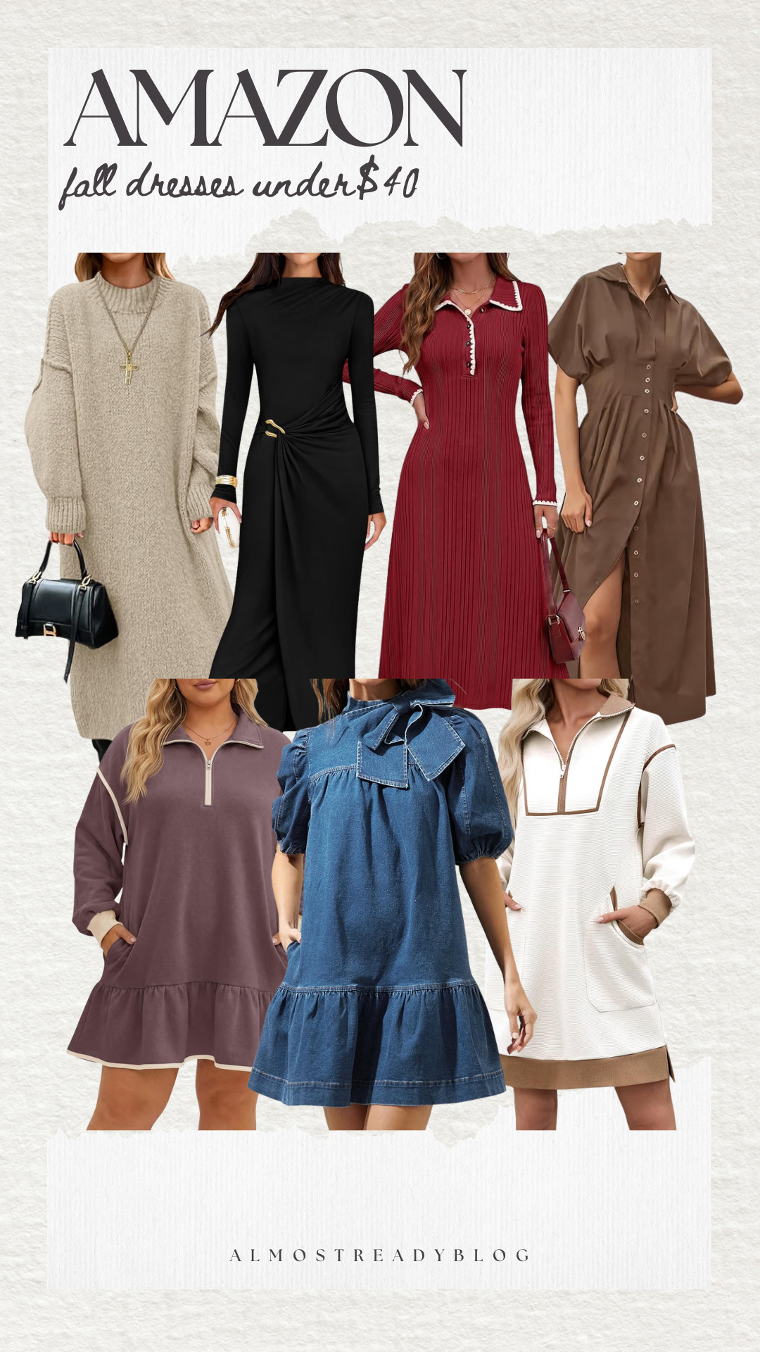Fall dresses for any occasion from Amazon 🍂 all under $40!

fall dresses, fall outfits, amazon finds, fall fashion hauls, finds under $40, amanda west, almost_readyblog 

 #LTKootd #LTKSeasonal #LTKOver40