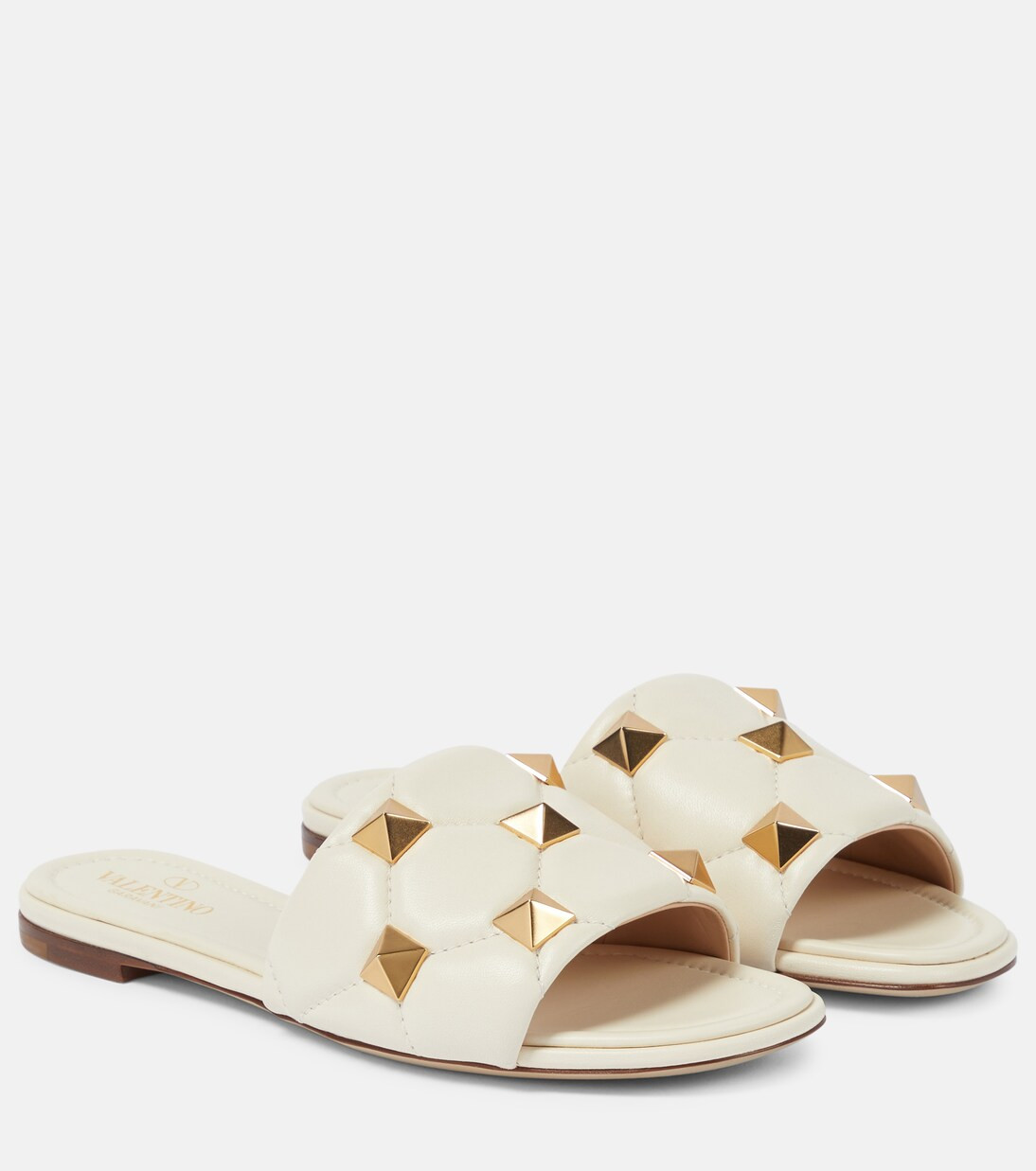 Roman Stud leather sandals | Mytheresa (US/CA)