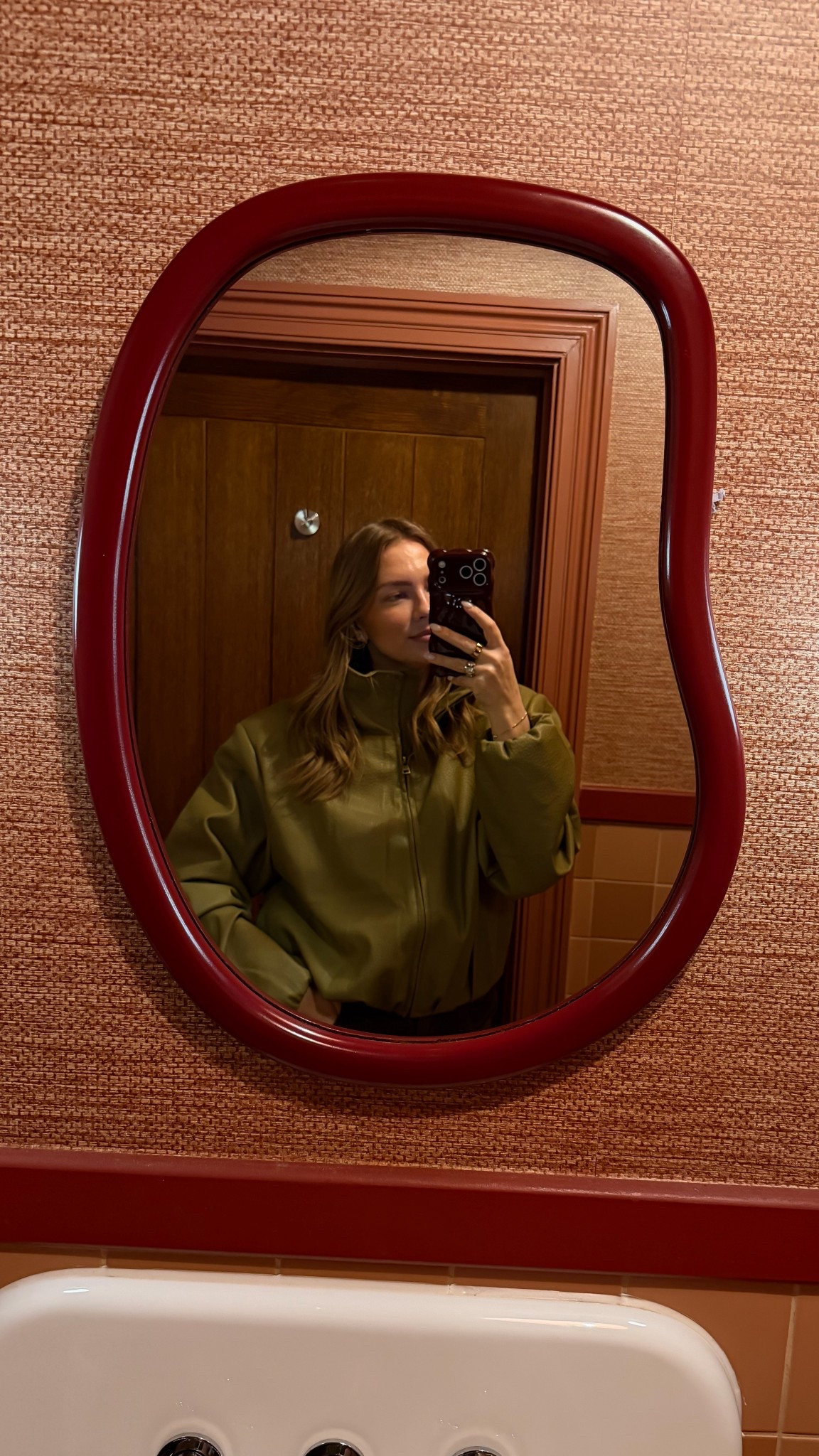 Couture club olive green jacket 