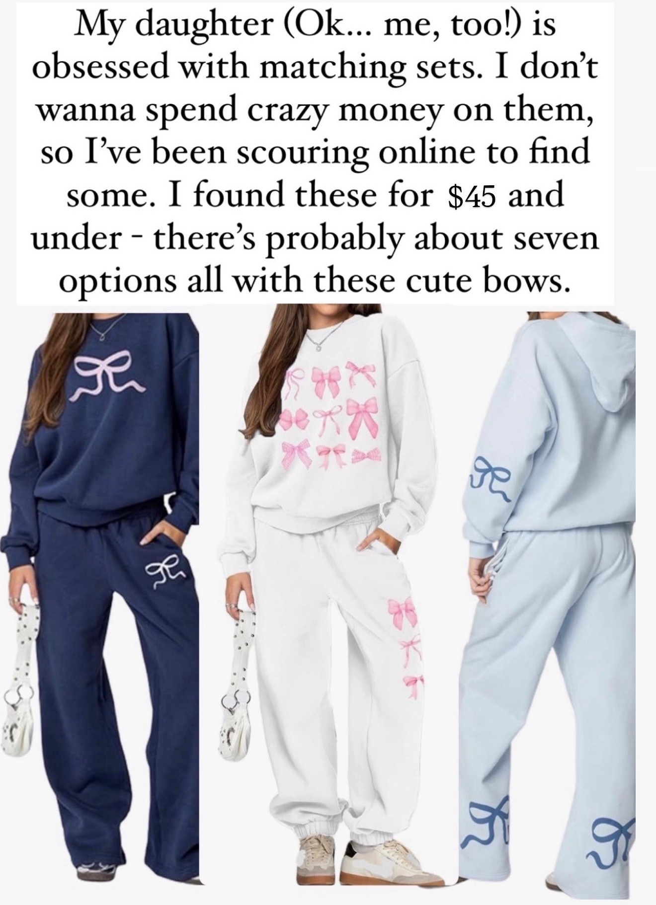 These sets for girls are amazing! I love you so much and they are so cozy and comfy. These are women’s sizes, so I always get the smallest size for my daughter.

#LTKKids #LTKootd