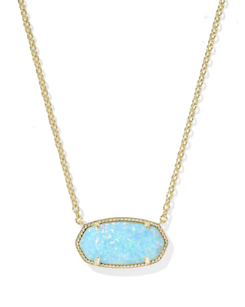 Elisa Gold Statement Short Pendant Necklace | Kendra Scott