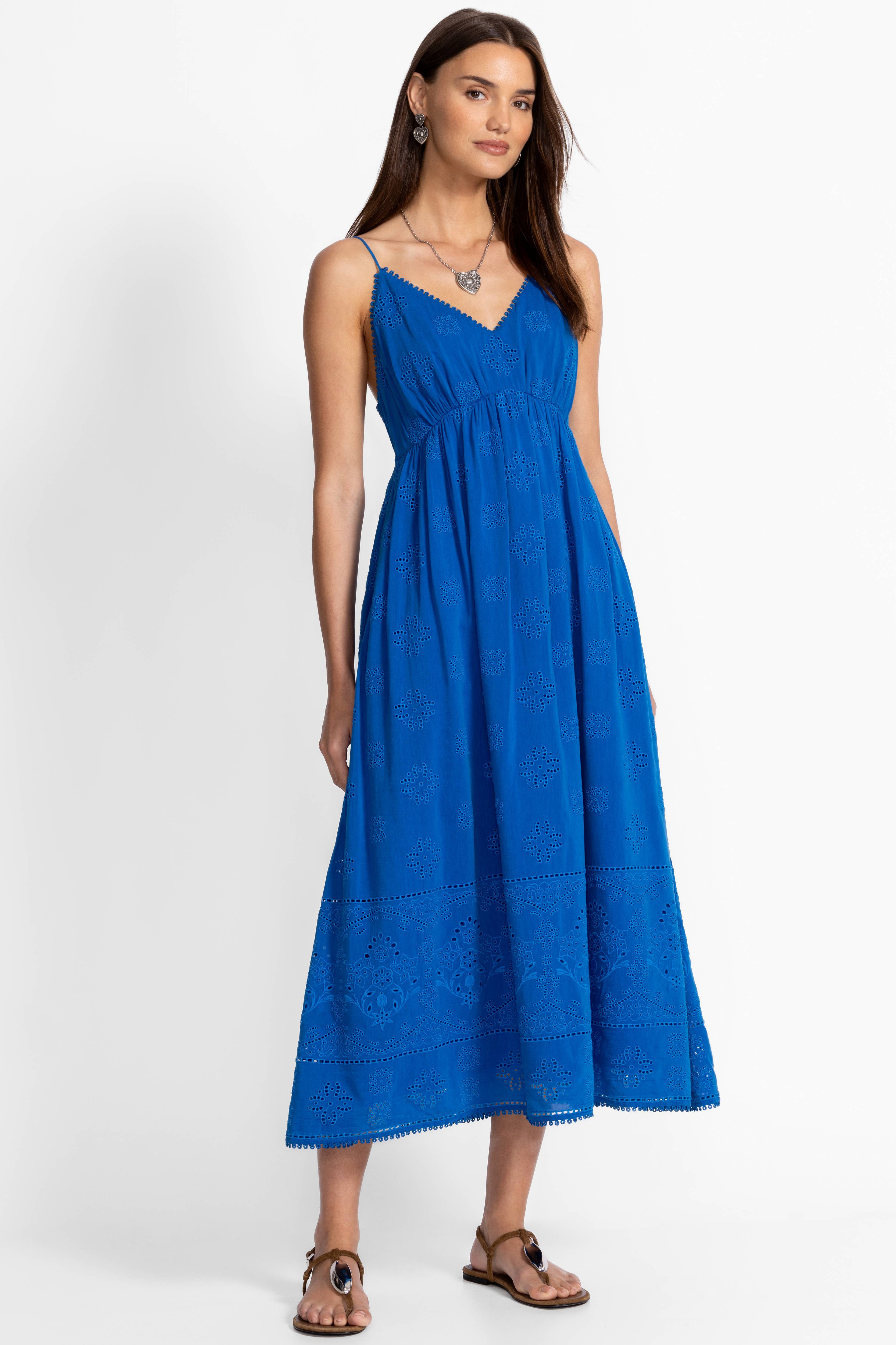 CLEO TEA LENGTH DRESS | Johnny Was | Johnny Was