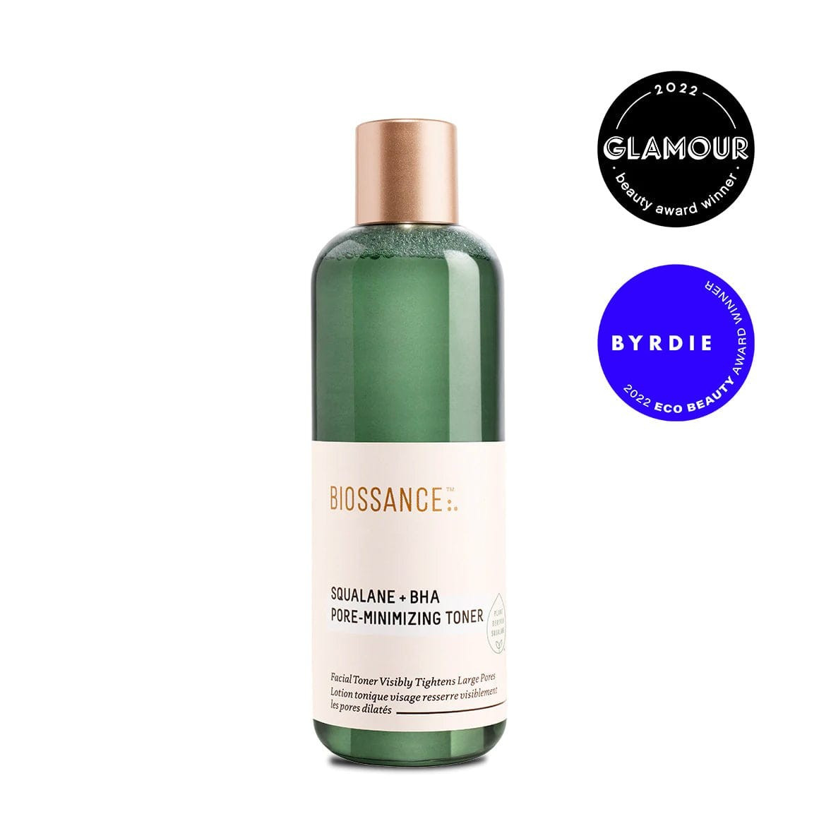 Biossance Squalane & BHA Pore-Minimizing Toner Skin Care Full Size (120 ml/4.05 oz) Cruelty Free, Fr | Biossance (US)