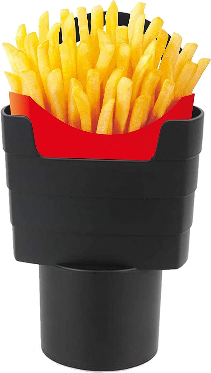 French Fry Cup Holder for Car, Perfect Gift or Stocking Stuffer for French Fry Lovers | Amazon (US)