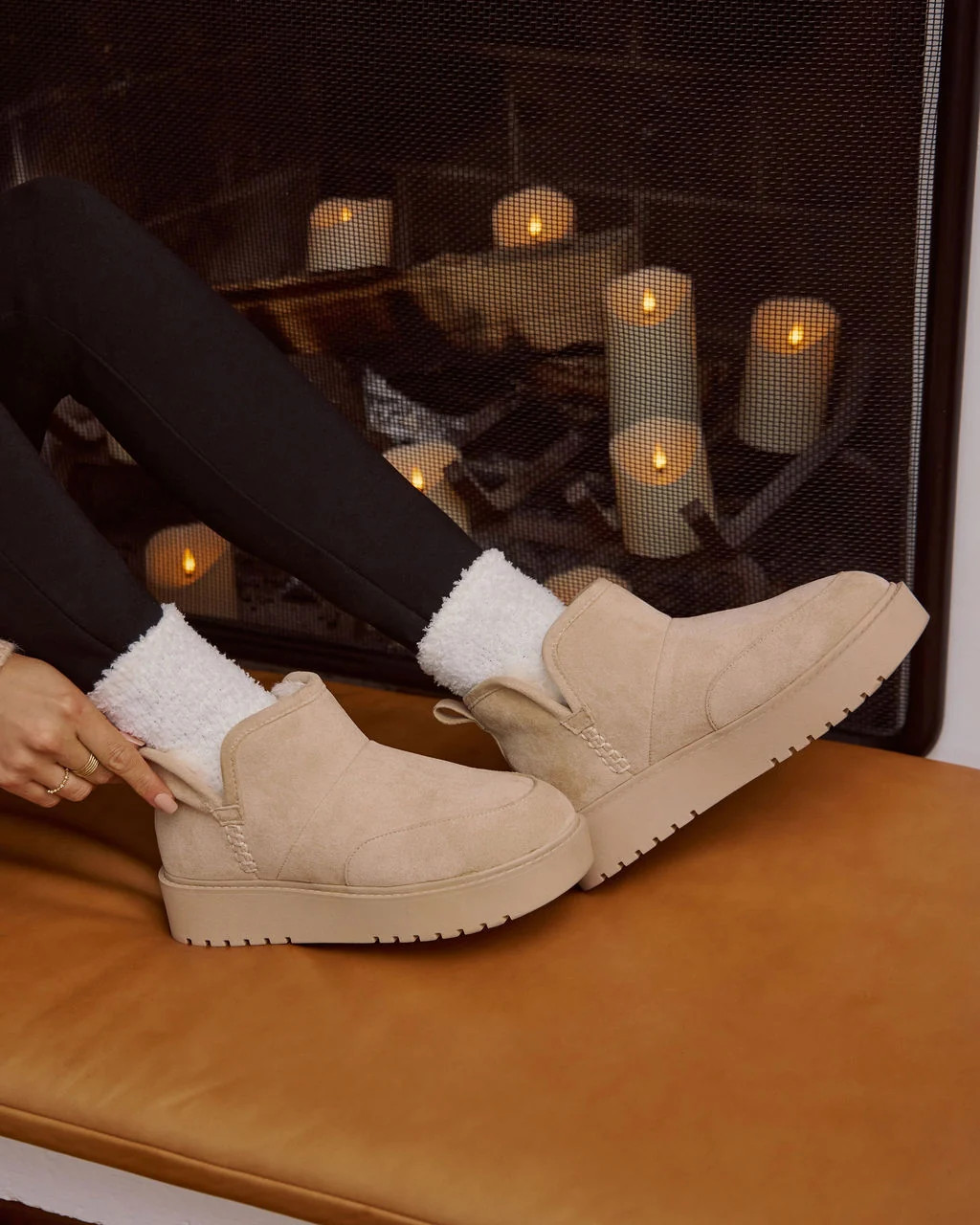 Isenrae Slip Ankle Boot Natural / 6 | VICI