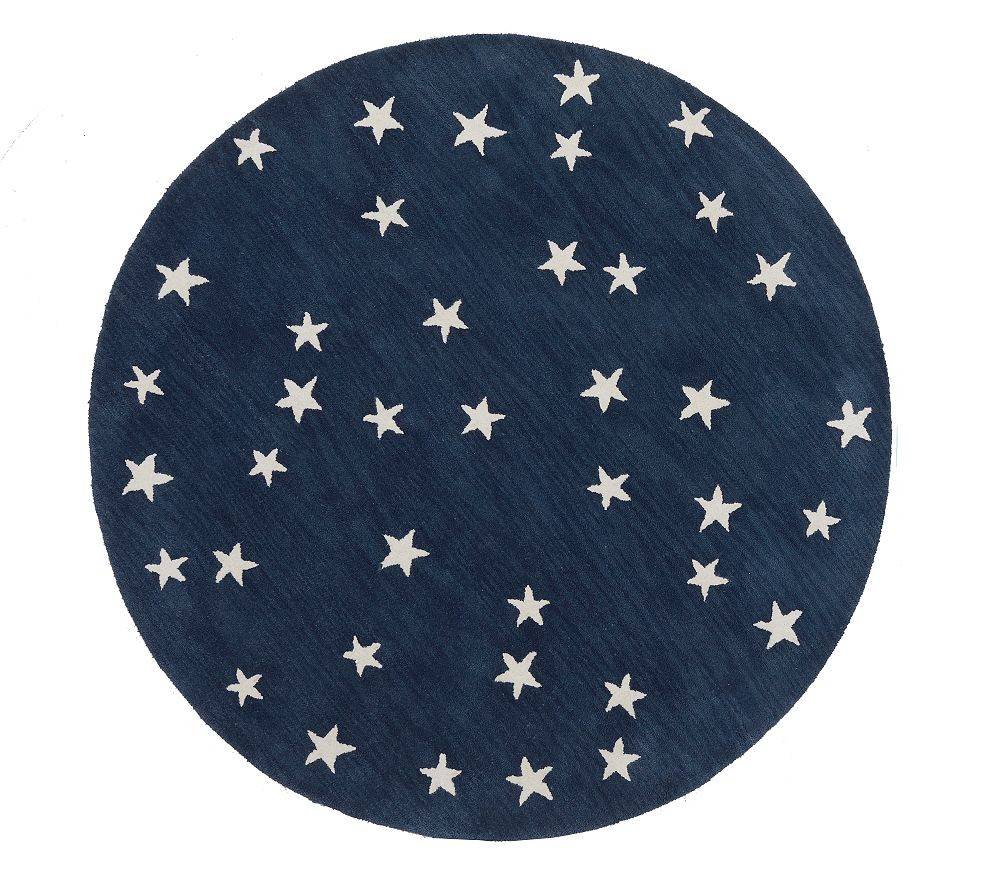Starry Skies 5' Round Rug | Pottery Barn Kids