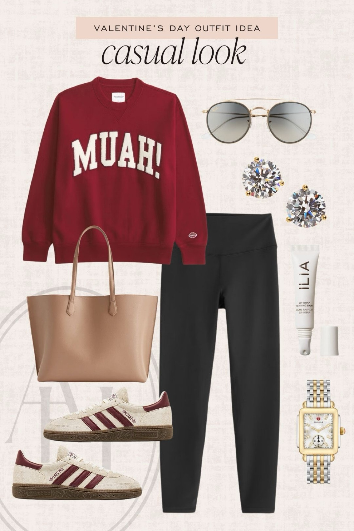 Casual Valentine’s Day outfit idea. This sweatshirt is SO cute! Pair it with leggings and sneakers for a casual look  

#LTKBeauty #LTKSeasonal #LTKStyleTip