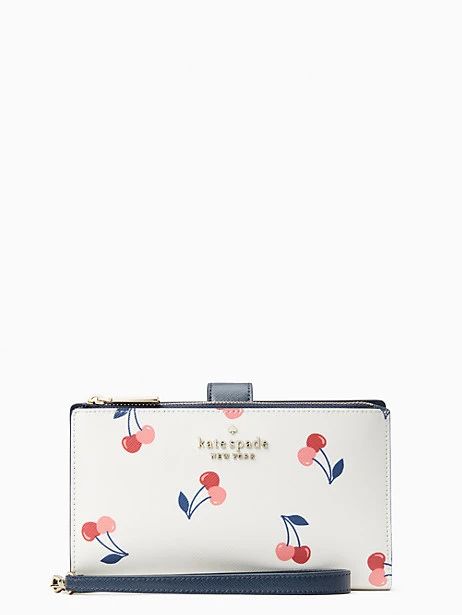 staci cherry phone wallet wristlet | Kate Spade Outlet