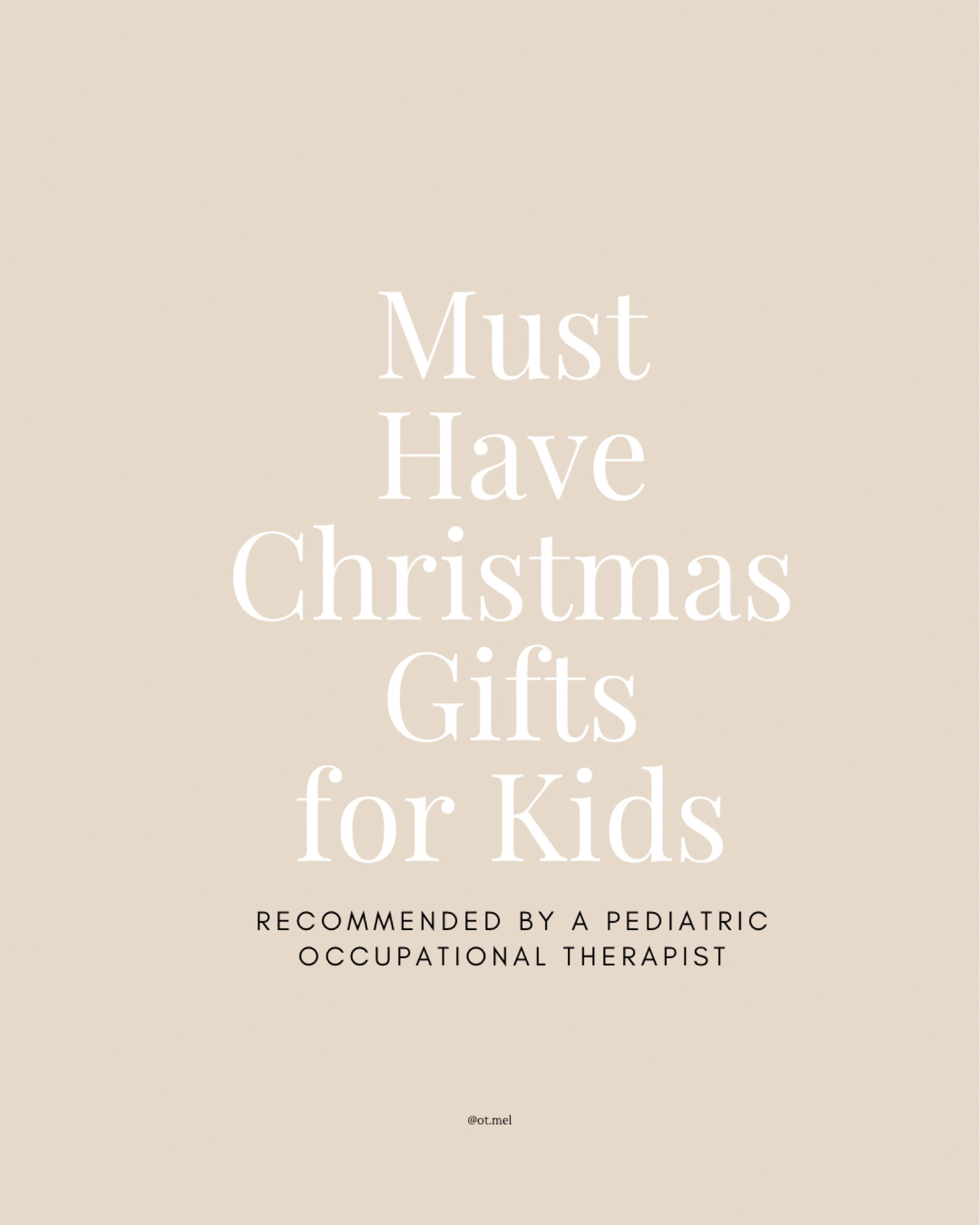 Kid’s Christmas gifts recommended by a pediatric occupational therapist 
Sensory table
Balance bike
Trampoline 
Magnets 
Doodle mat
Crayola
Games operation
Sensory tiles
Body sock

#LTKkids #LTKGiftGuide #LTKCyberWeek