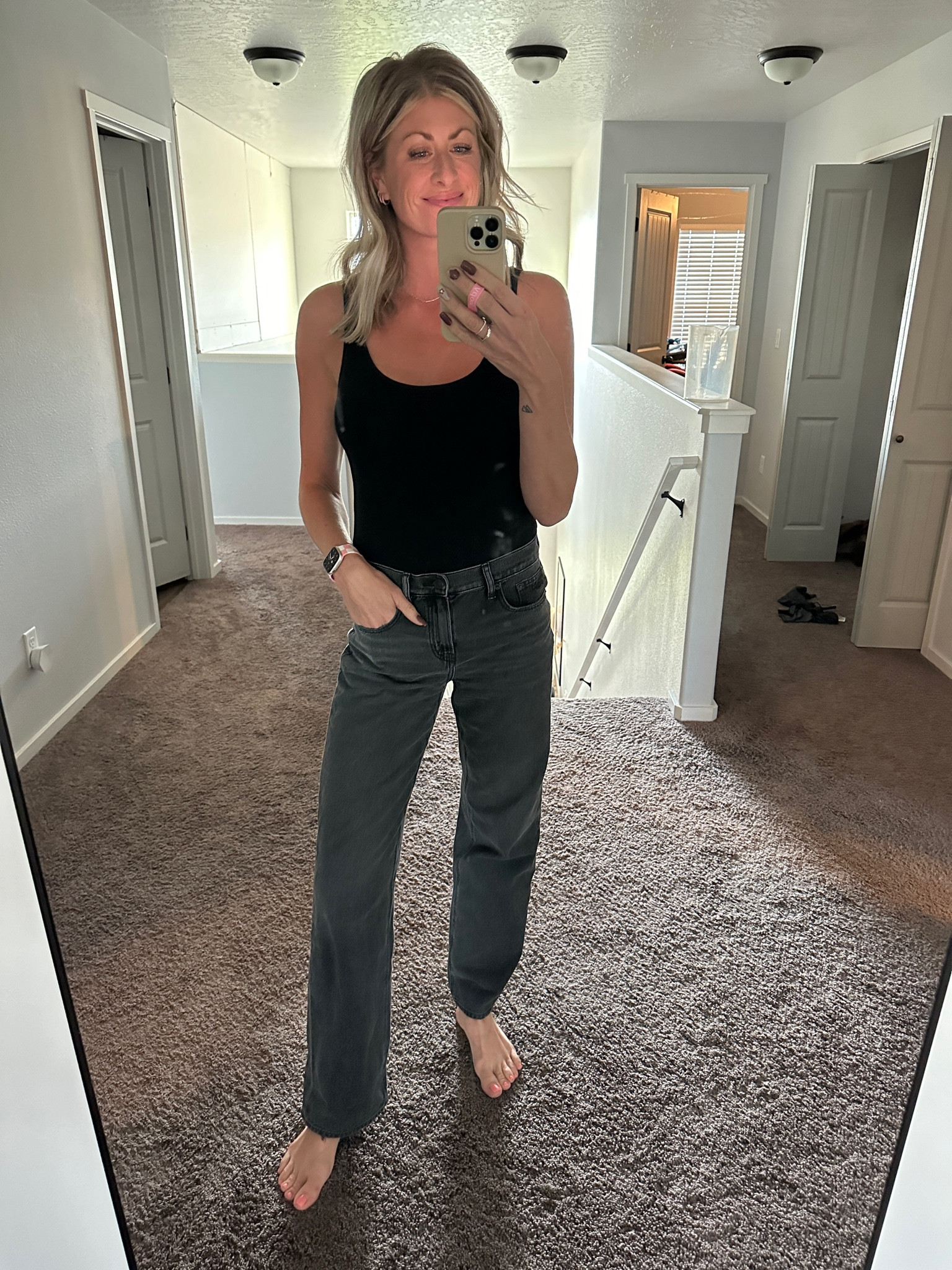 Date night outfit, going out, black jeans outfit 