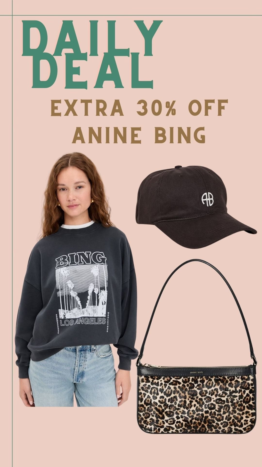 Save an extra30% on designer Anine Bing! 

#LTKSeasonal #LTKSaleAlert #LTKootd