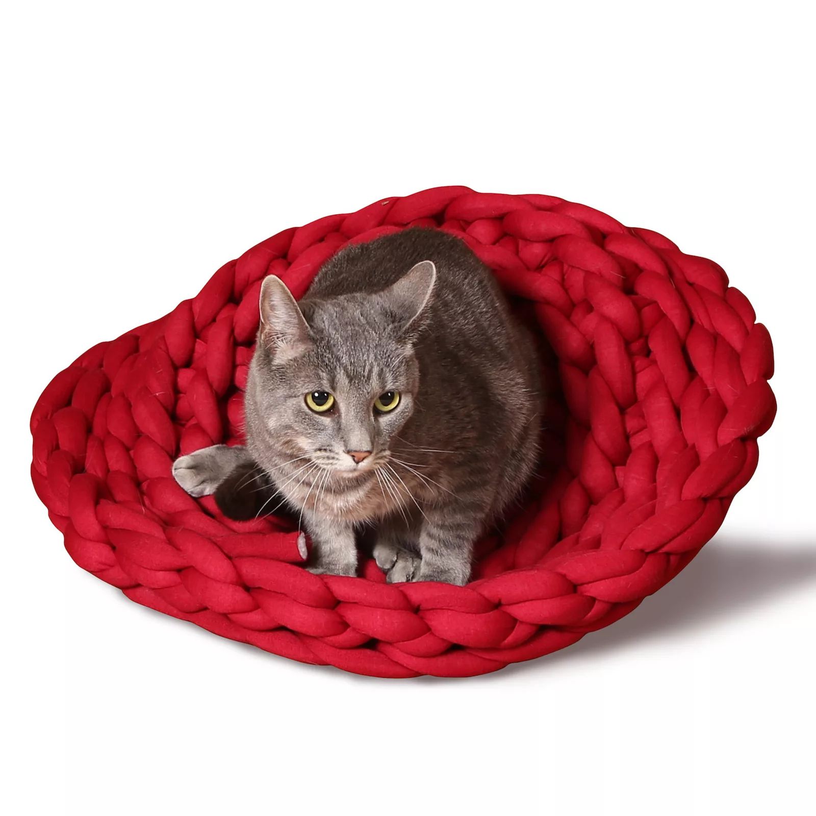 K&H Hand Knitted Pet Bed, Red, Small | Kohl's