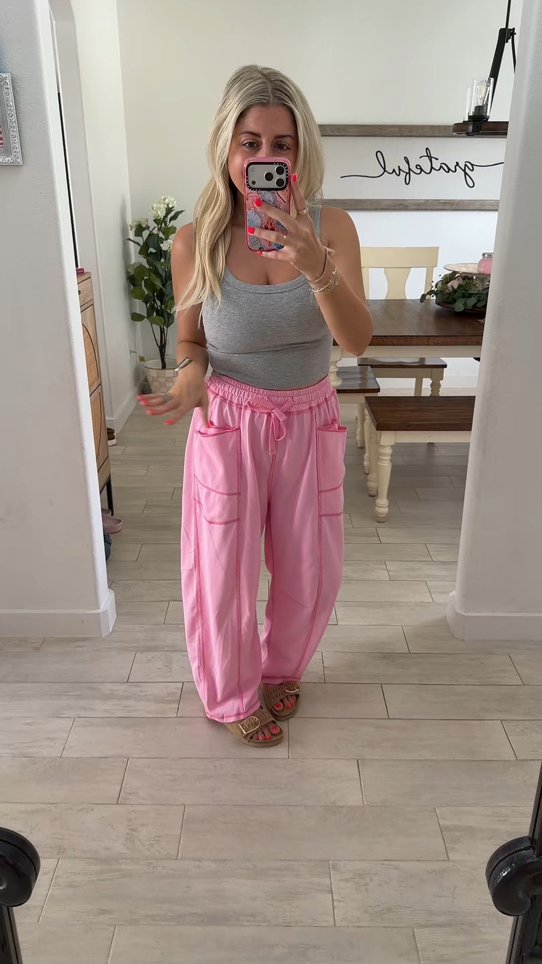 Comfy cute outfit on sale
Size small
Sandals tts

#LTKootd #LTKSaleAlert