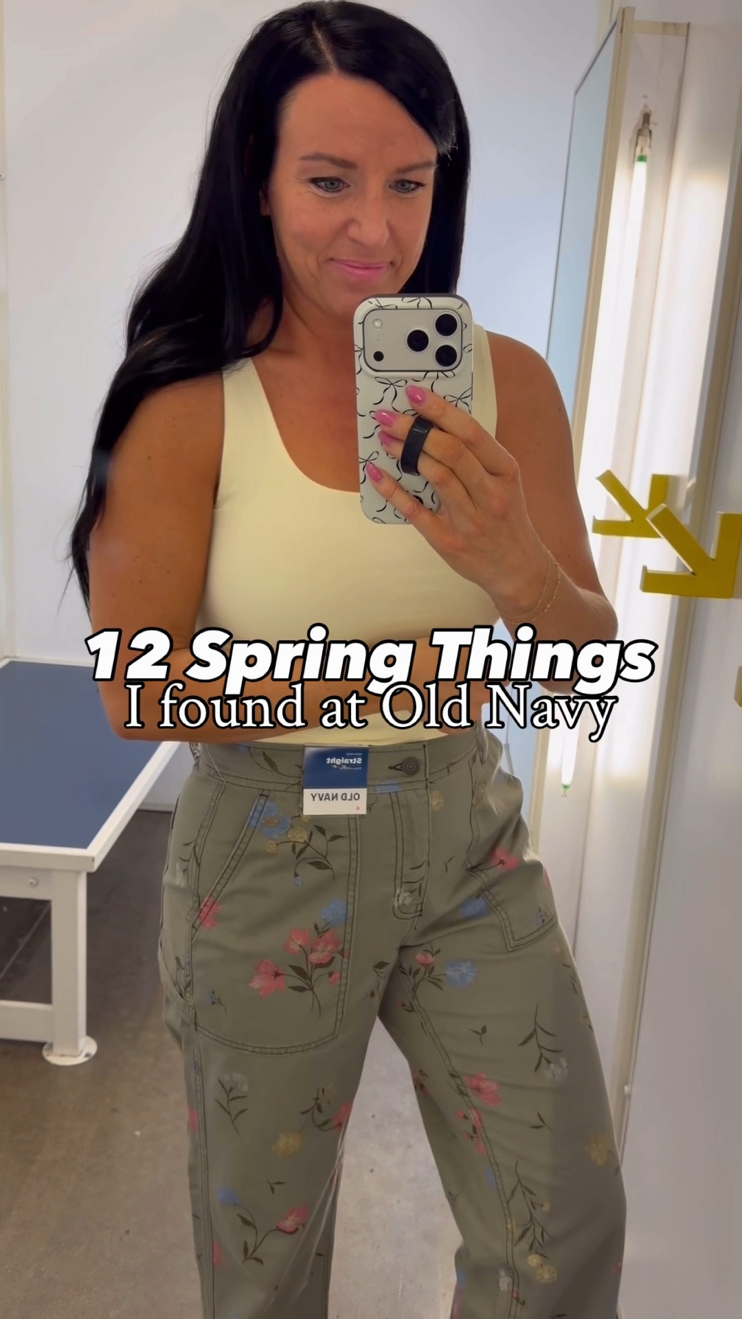 12 spring things I found at Old Navy!

So many cute looks for teachers or spring, break vacation! Linen blend pants, floral straight leg pants, gauze pants and tops, and basics like double layered tank tops! 

Everything comes in more colors or patterns! All of the tops fit true to size – I am in a small. I sized up to a medium in the Playa pants for a looser flow fit. I also felt like the cuffed jeans ran small, I suggest sizing up one size. (Let me know if you have any size questions.)

#LTKSeasonal #LTKSaleAlert #LTKWorkwear