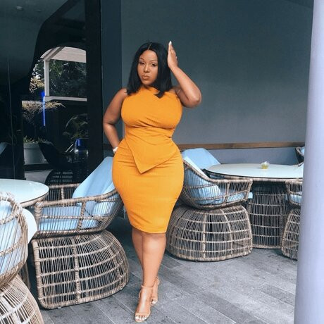 SHEIN Vented Back Rib Knit Skirt | SHEIN