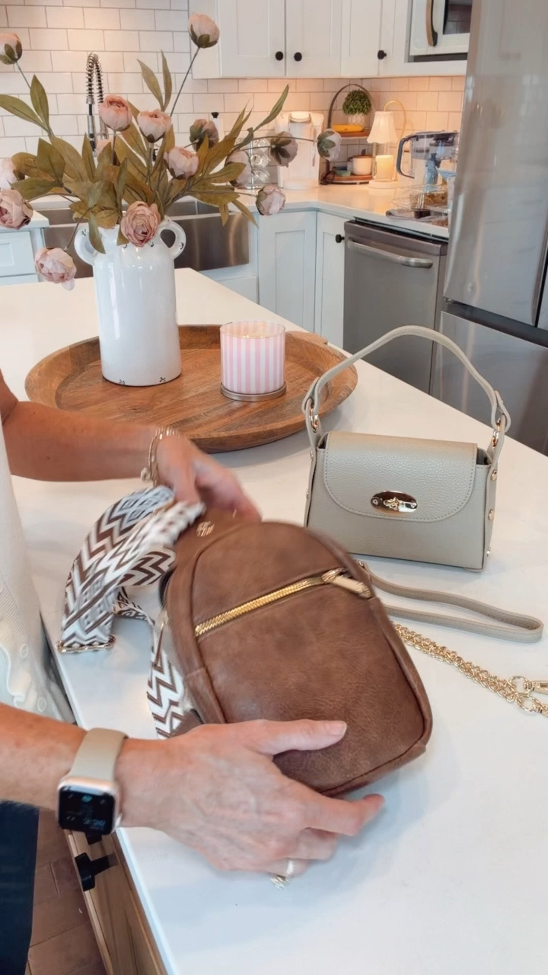 Two of the cutest bags 🤍 One easy, casual crossbody for everyday + one a little dressier with a removable strap & handle… you’re going to love these!

#LTKgrwm #LTKSaleAlert #LTKOver40