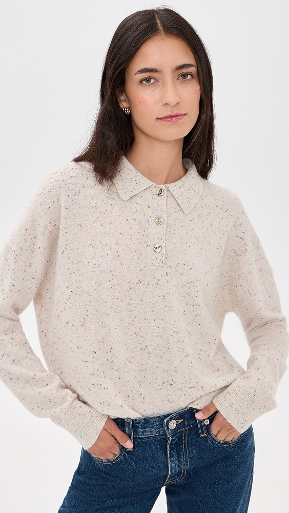 Renggli Cashmere Donegal Polo | Shopbop | Shopbop