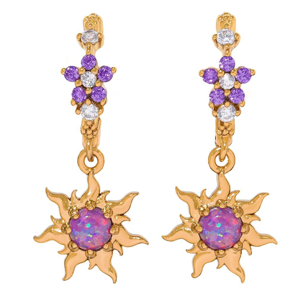 Tangled Dangle Hoop Earrings by Girls Crew | Disney Store