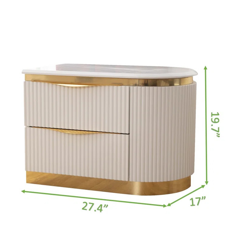 Mercer41 Eward Left Nightstand | Wayfair | Wayfair North America