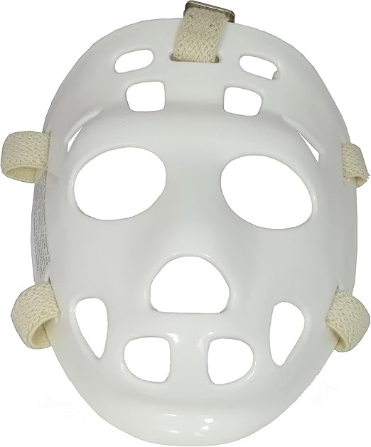 MyLec Pro Goalie Mask, High-Impact Plastic, Hockey Helmet Ventilation Holes & Adjustable Elastic ... | Amazon (US)