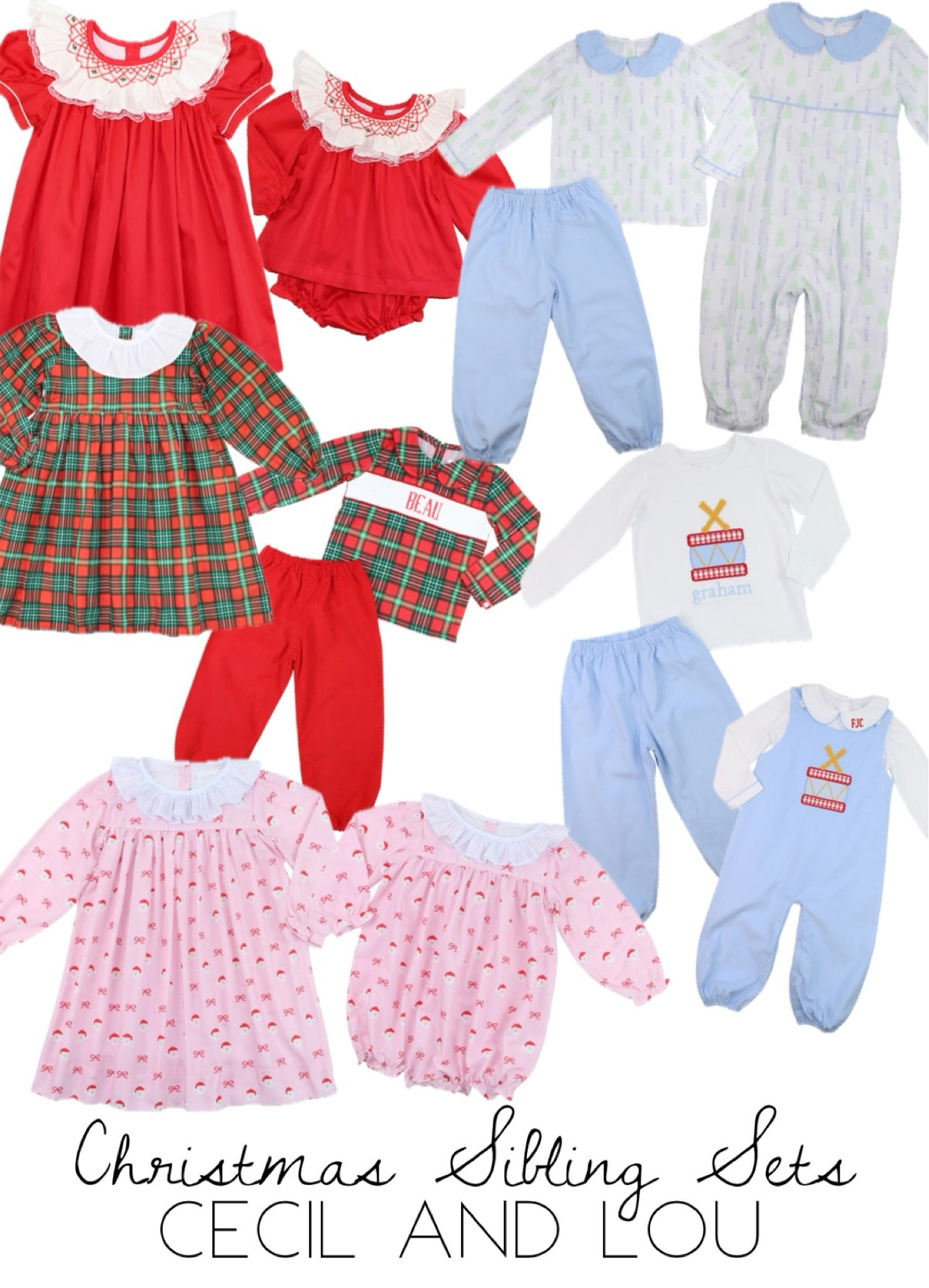 Christmas sibling sets from Cecil & Lou 😍🎅🏻🎄

#LTKKids #LTKBaby #LTKFamily