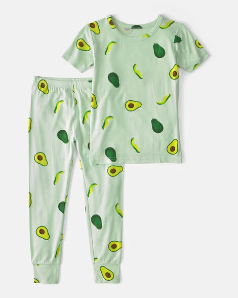 Carter's Baby Boys Avocado PurelySoft 2-Piece Pajama Set - Green 18M Green | Carter's Inc