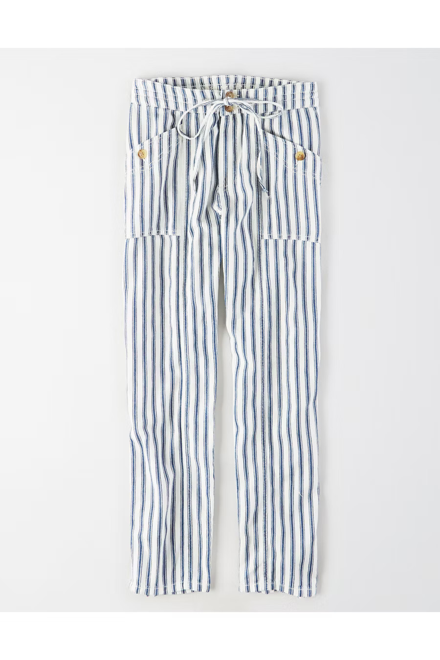 AE High-Waisted Taper Pant Women's Cream 24 long | American Eagle Outfitters (US & CA)