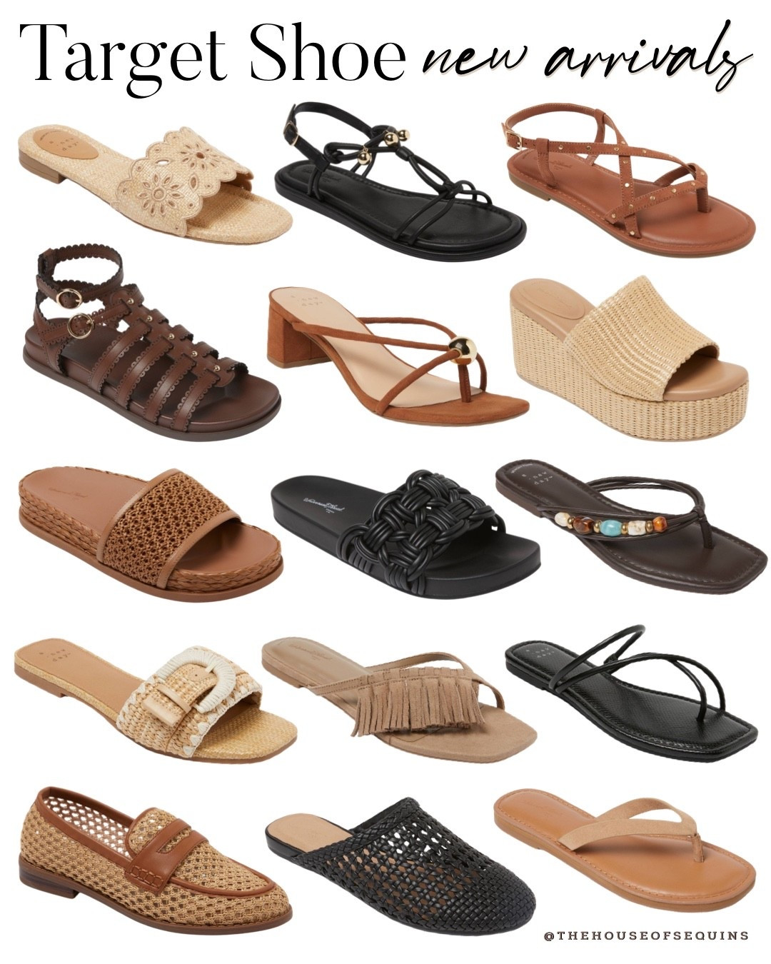 Shop Target shoe and summer sandal new arrivals! 

