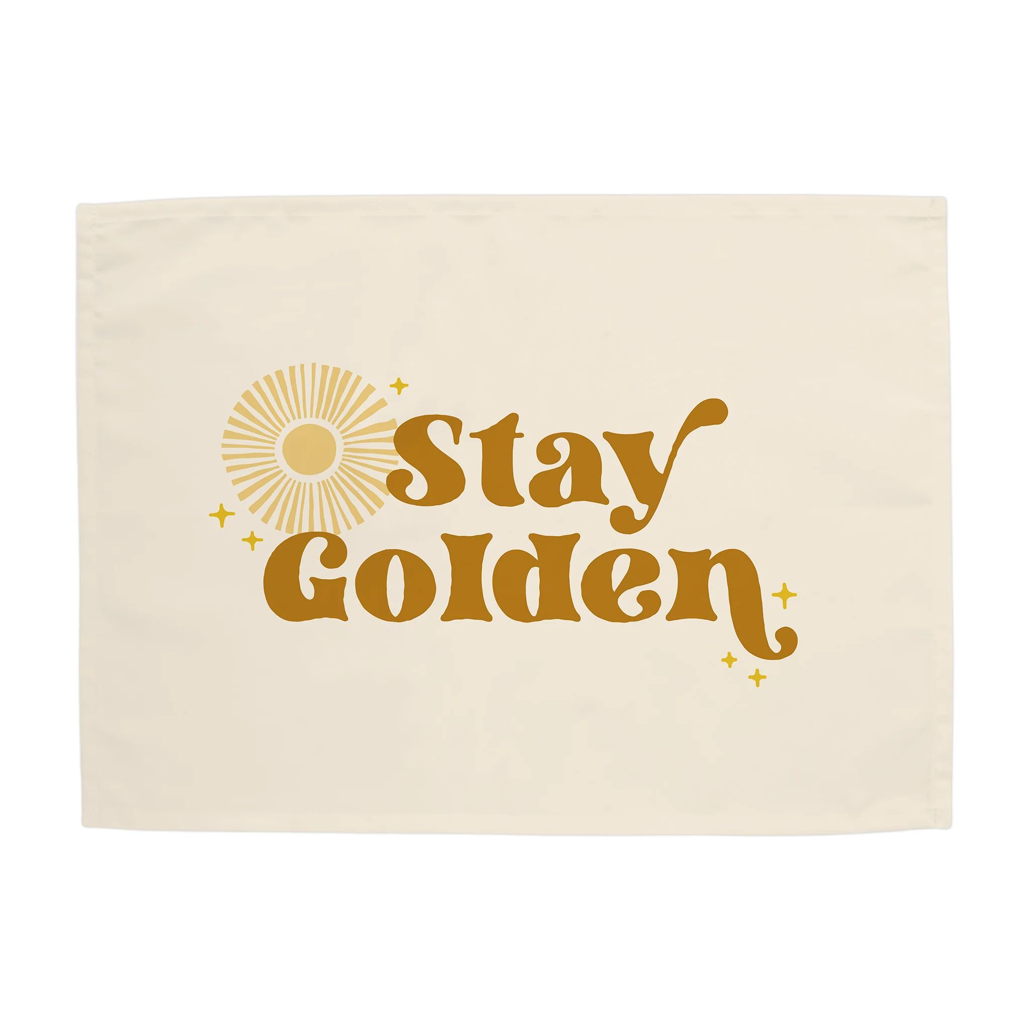 Stay Golden Banner | Hunny Prints