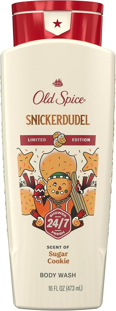 Old Spice Body Wash for Men, Holidudes Holiday Edition, 24/7 Holiday Freshness, Lasting Scent and... | Amazon (US)
