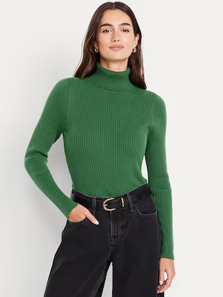 SoSoft Lite Rib Turtleneck Sweater | Old Navy (US)
