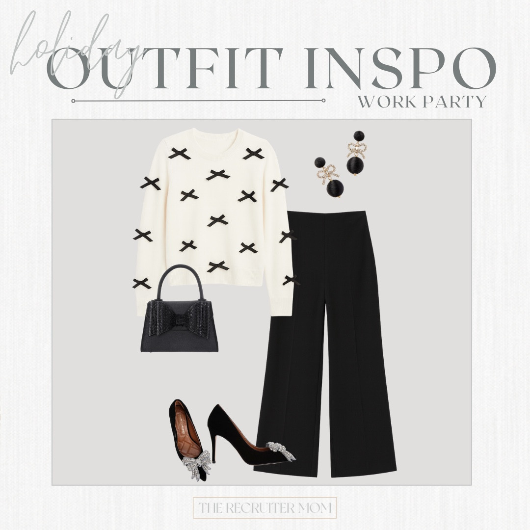 Holiday Dressy Pants Work Party Outfit 

#LTKSeasonal #LTKMidsize #LTKHoliday