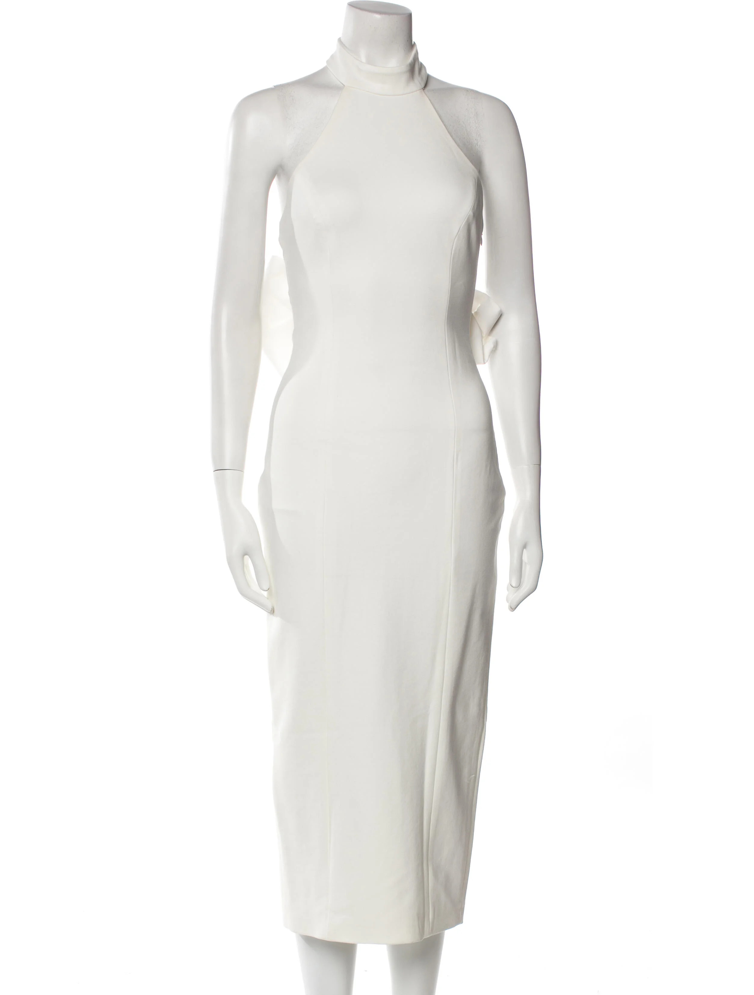 Mock Neck Long Dress w/ Tags | The RealReal