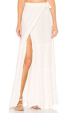 Lovers + Friends Fly Free Skirt in Ivory from Revolve.com | Revolve Clothing (Global)