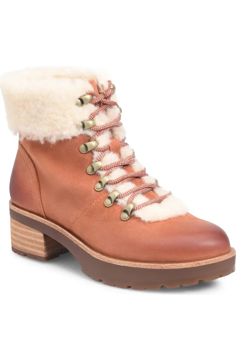 Kork-Ease® Winslet Genuine Shearling Trim Bootie (Women) | Nordstromrack | Nordstrom Rack