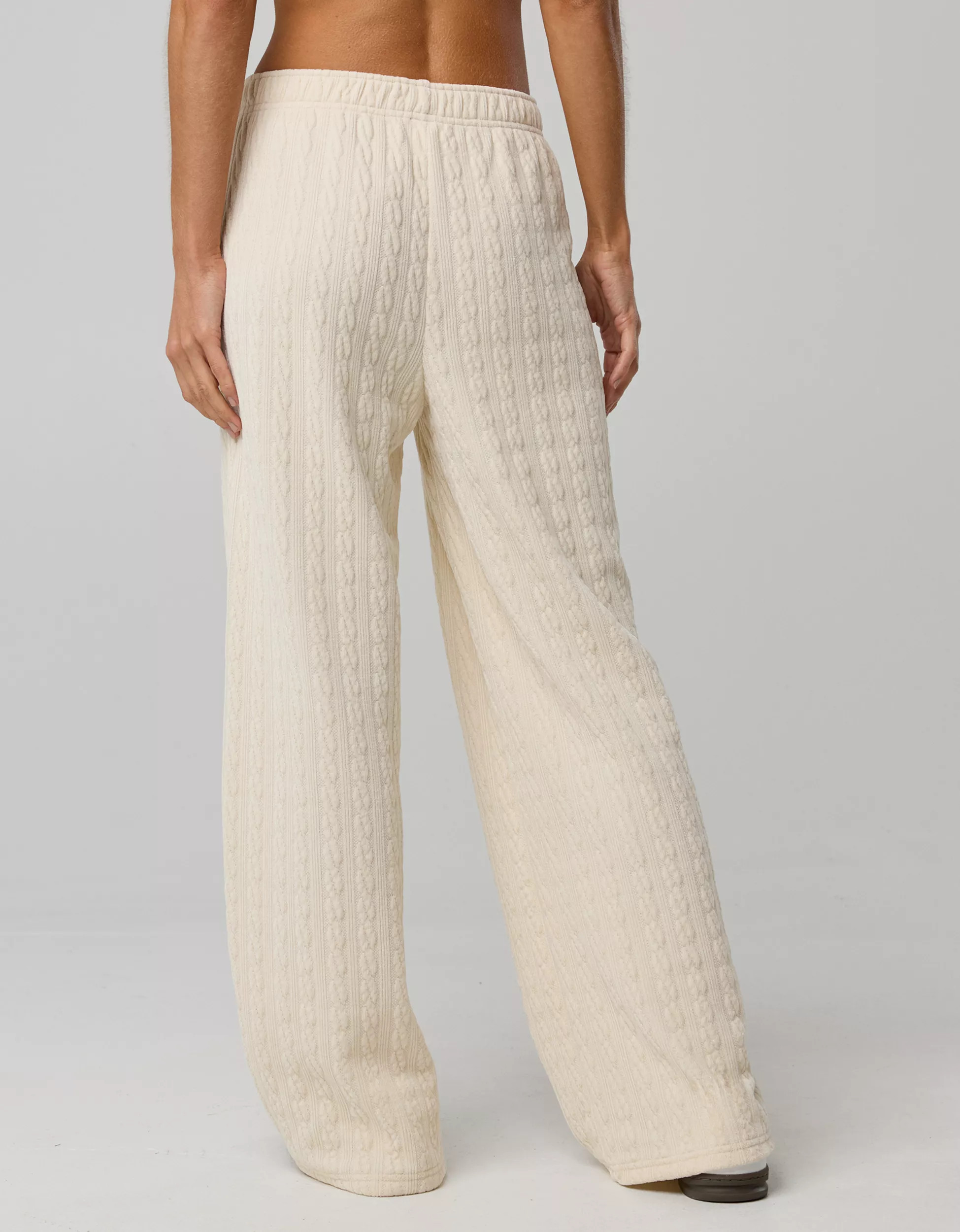 OFFLINE By Aerie Cable Lounge Trouser | Aerie