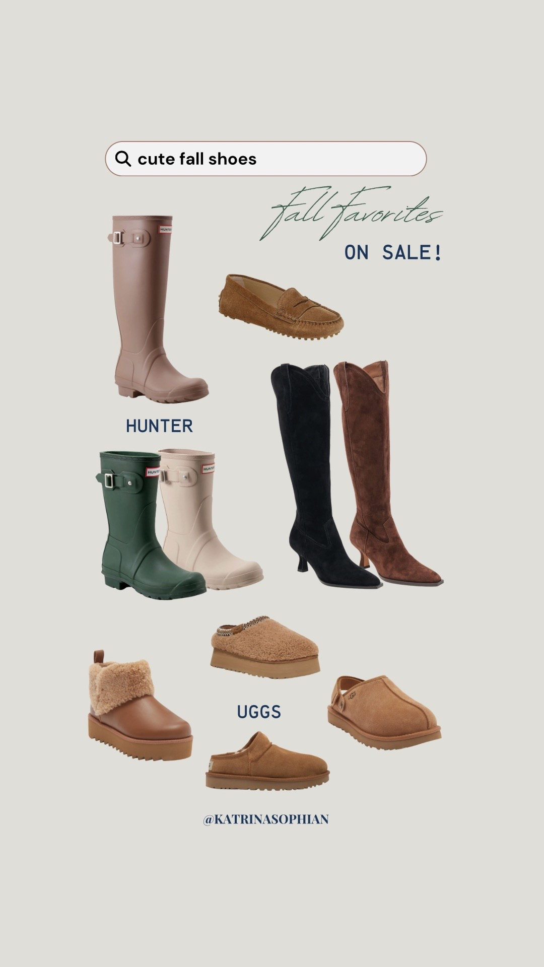 Fall boots and shoes on sale. Uggs in sale, hunter boots on sale, dolce vita high boots

#LTKSeasonal #LTKFamily #LTKShoeCrush
