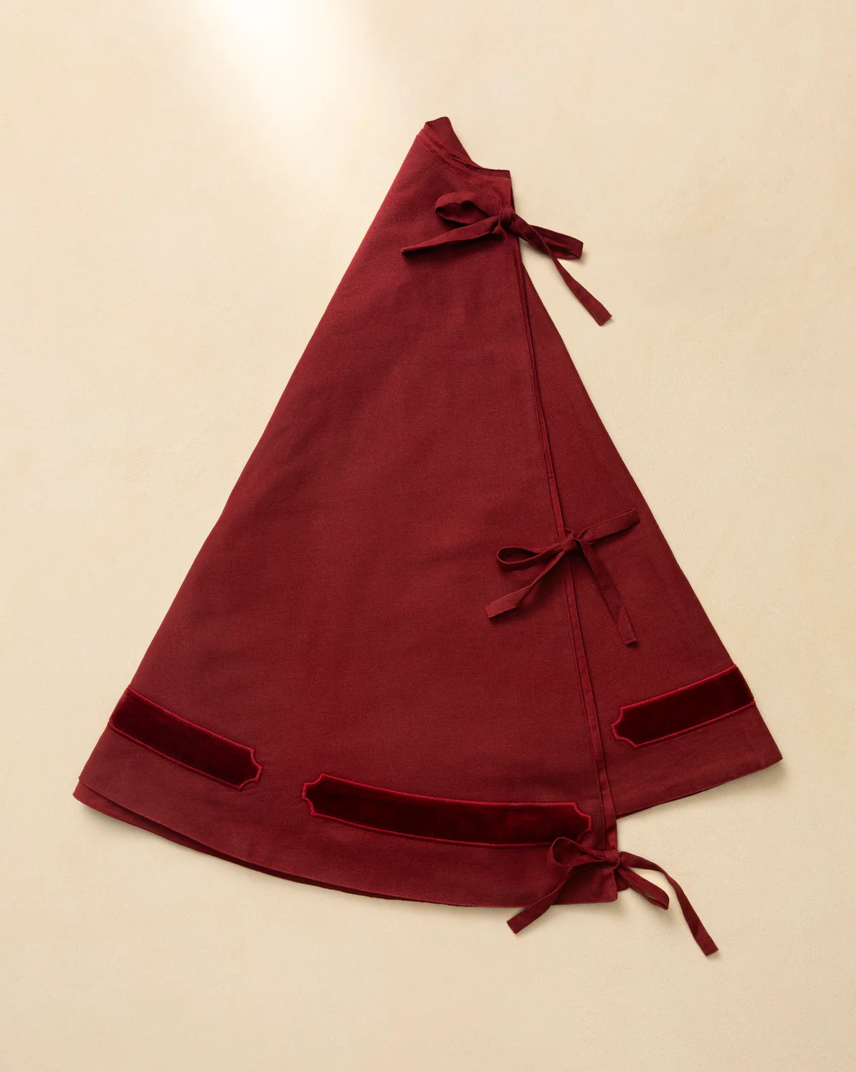 Mabry Velvet Trimmed Tree Skirt | McGee & Co. (US)