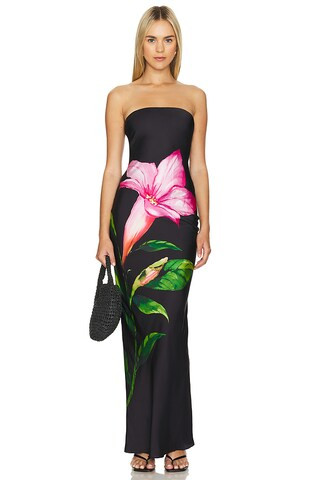 ROCOCO SAND Maxi Dress in Black from Revolve.com | Revolve Clothing (Global)