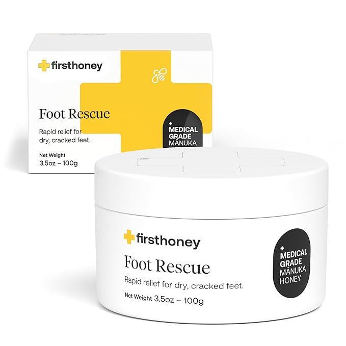 FIRST HONEY Advanced Foot Repair Cream for Dry, Cracked Skin, Ultra-Hydrating with New Zealand Ma... | Amazon (US)