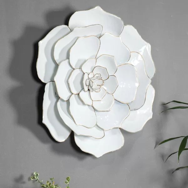 Flower Metal Wall Décor | Wayfair North America