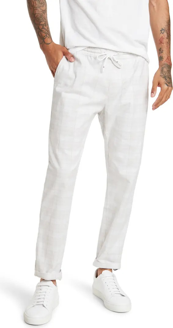Original Penguin Men's Plaid Drawstring Pants | Nordstrom | Nordstrom