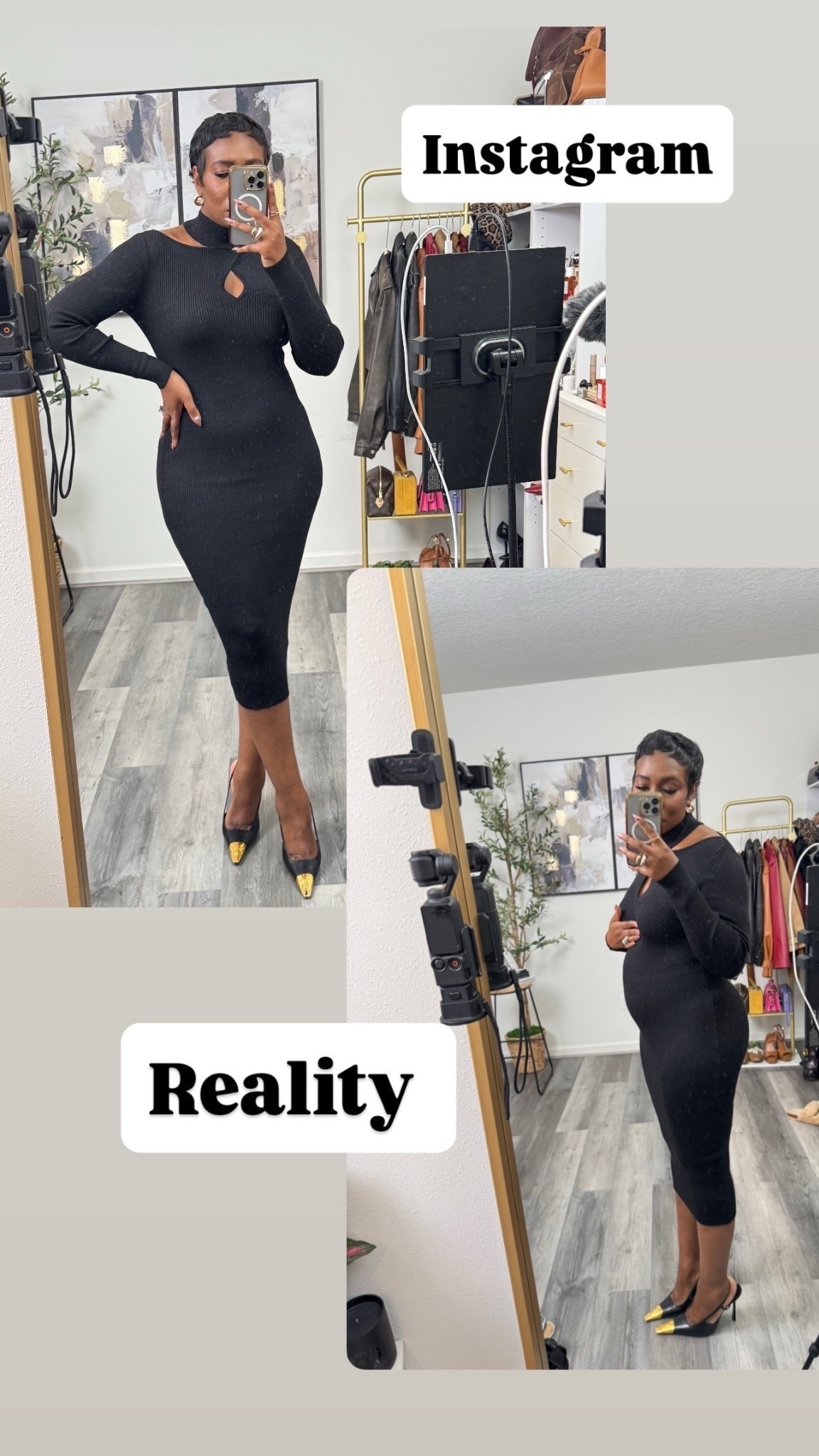 Sharing my pregnancy journey so far. Instagram vs Reality…
Size medium dress


#LTKFindsUnder50 #LTKootd #LTKBump
