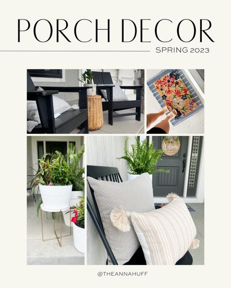 Spring porch decor refresh! 

#LTKSeasonal #LTKFind #LTKhome