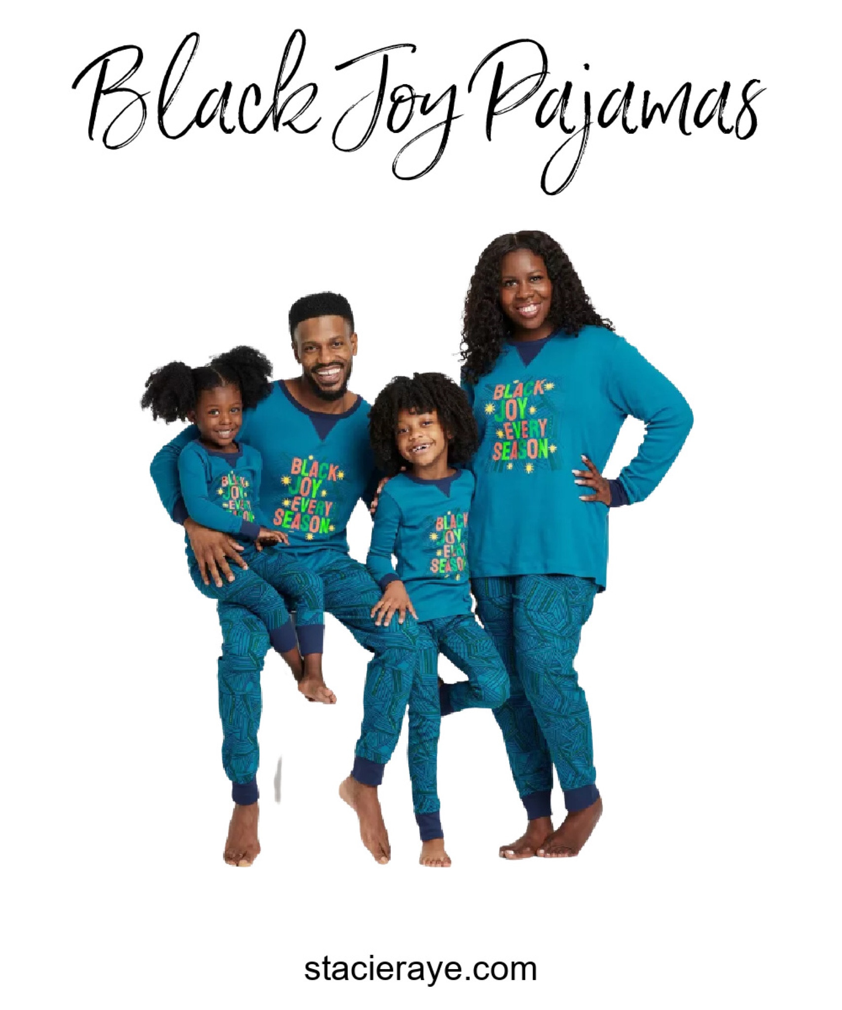Black Joy Matching Christmas pajamas for the whole family. #christmaspajamas #targetfinds #blackjoy

#LTKSeasonal #LTKHoliday #LTKunder50