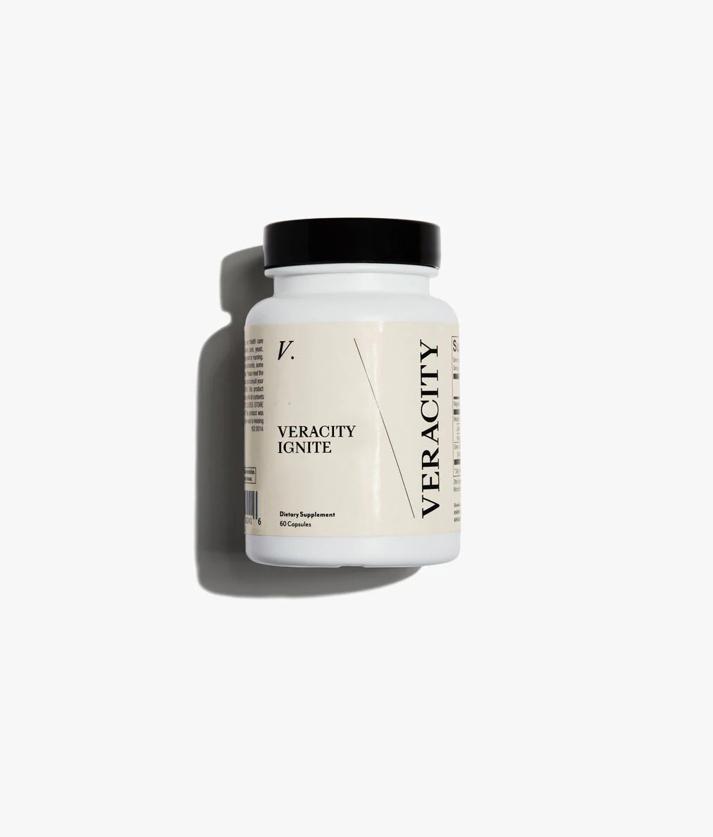 Veracity Ignite - Naturally Boost Energy, Regulate Blood Glucose and Cholesterol* - 100% Plant-Based Health Supplement | Veracity Selfcare